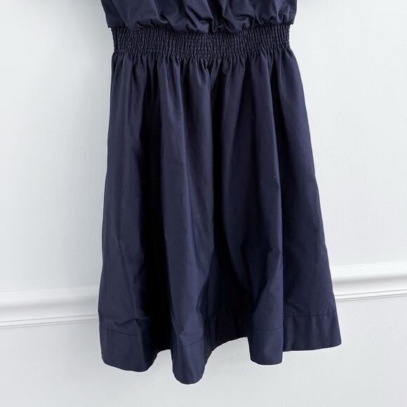 Gal Meets Glam Anastasia Navy Puff Sleeve Dress - Picture 4 of 7